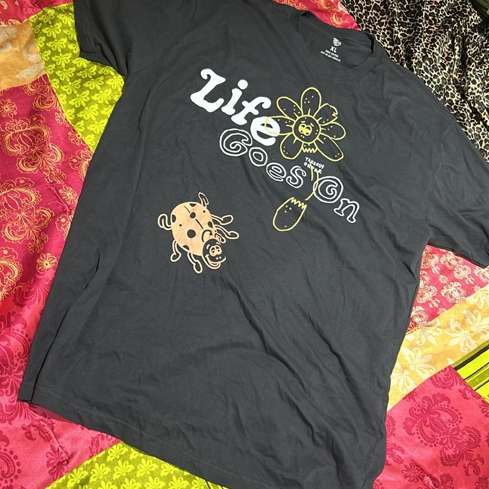 Lost in Los Angeles Graphic‎ Tee “Life Goes On” Size XL